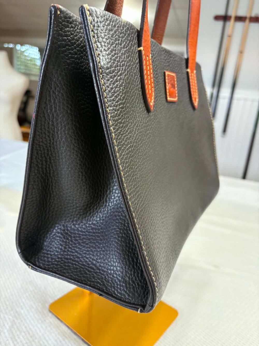 Dooney & Bourke Pebble Grain Leather Tote Bag - Picture 6 of 11
